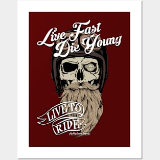 Live Fast Die Young Live Posters and Art